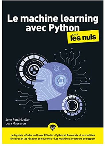 La Machine Learning Et Python Mégapoche Pour Les Nuls, Mueller,