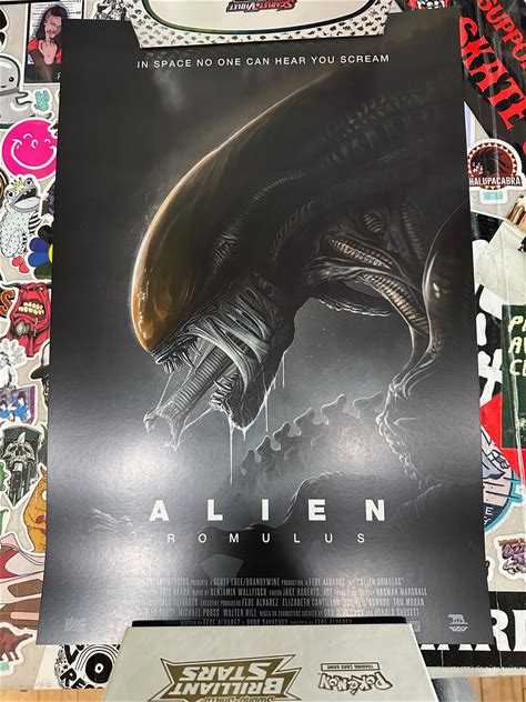 Bng Alien Romulus Offset Version B 12 X 18 Poster Print Pablo Olivera