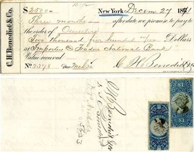 Importers And Traders National Bank - Check - Checks