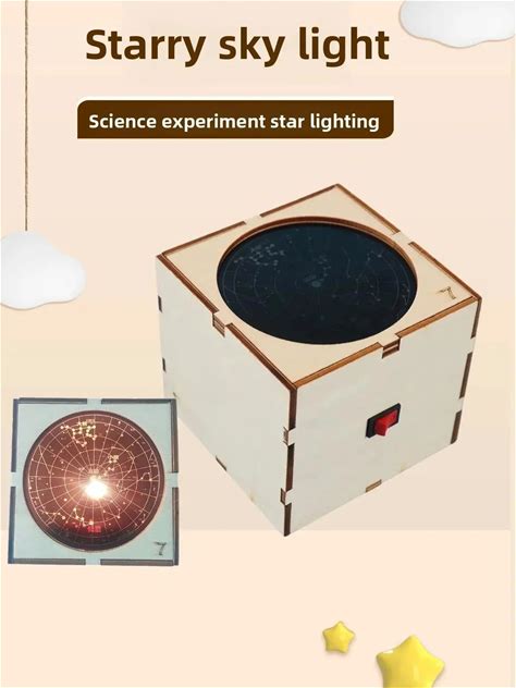 DIY Star Projector DIY Science Experiment Kit & Education Model Toy Natuurkunde Wetenschap Speelgoed Voor Kinderen Gift Toy Project