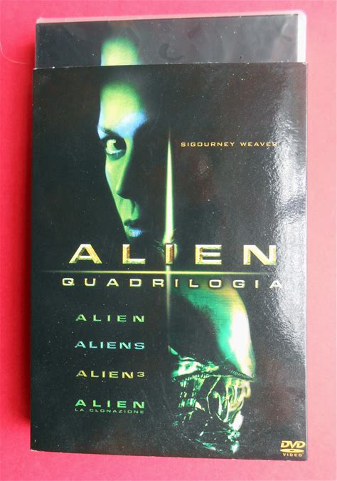 Schuber Box 4 Dvds Alien Aliens Alien 3 Alien Die Klonen Sigourney