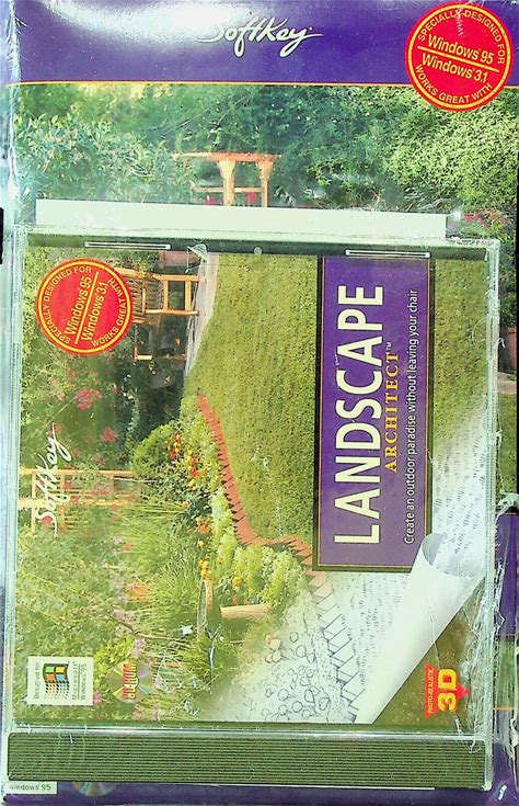 3D Landscape Architect - Softkey - Pc - Sealed