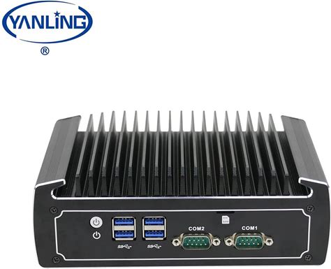 High Performance Linux Desktop PC i5 Quad Core 1.6Ghz Mini PC With 2 RS232 Serial Port M.2 2280 New DDR4 RAM