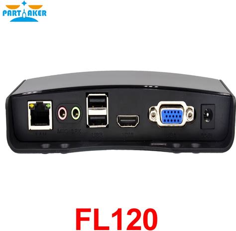 FL120 Linux Thin Client Mini PC Met RDP7 Alle Winnaar A20 1G HDMI VGA Ondersteuning Windows/Linux OS