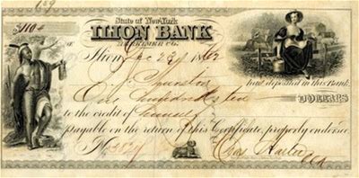 Ilion Bank - Check - Checks