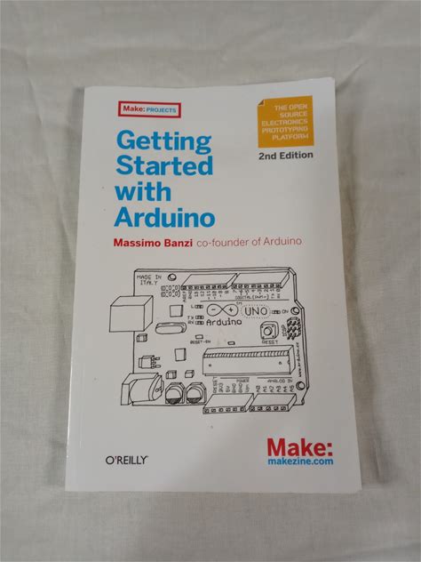 Getting Started With Arduino Coding Guide Book Paperback By Banzi,