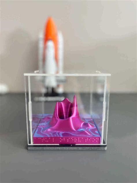 Astronomy Powehi M87 Black Hole Model Spatial Stereo Model With