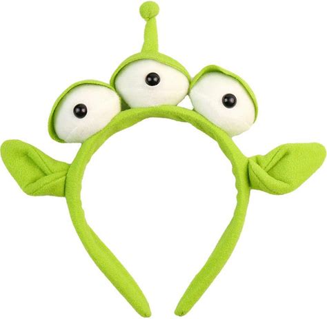 1/2Pcs Three-Eyed Alien Headband Halloween Monster Plush Cute Headwear Hat Accessories For Theme Party Girls And Kids 1PCS