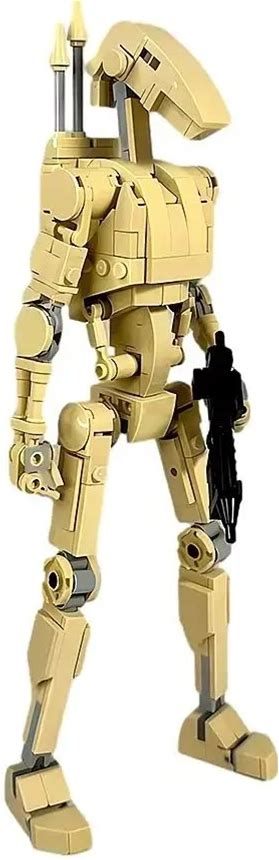 MOC Space War B1 Battle Robot Bricks Model B1 Alien Fighting Robot Building Blocks DIY Assemble Toys