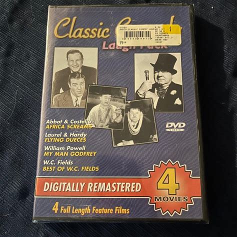 Classic Comedy Pack Dvd - New | Color: Cream | Size: Os