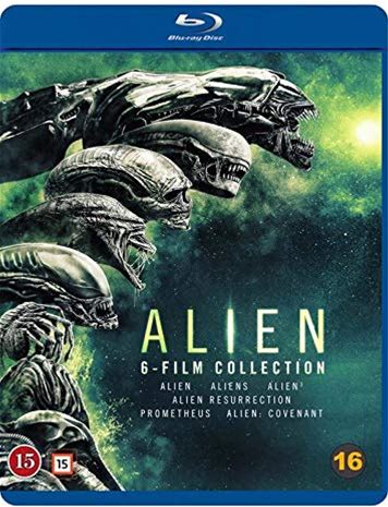 Alien 6-Film Collection - 6-Disc Set ( Alien / Aliens / Alien 3 / Alien Resurrection / Prometheus / Alien Covenant ) [ Blu-Ray, Reg.A/B/C Import -