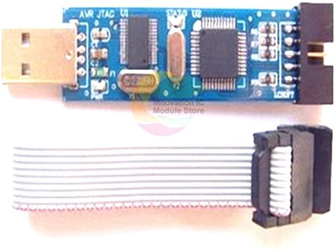 AVR JTAG ICE USB Emulator Debugger Programmer Downloader With Cable For Arduino