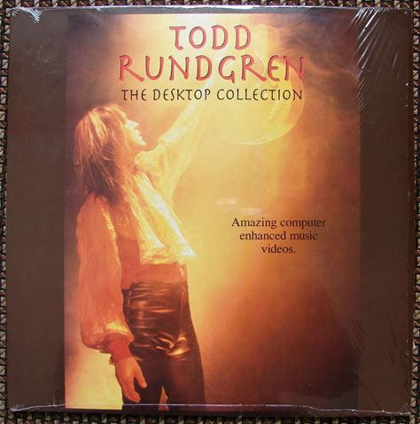 TODD RUNDGREN The Desktop Collection Computer Enhanced Videos UTOPIA LASERDISC