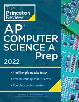 Princeton Review AP Computer Science A Prep, 2022: 4 Practice Tests + Complete Content Review + Strategies & Techniques By The Princeton Review By Thriftbooks