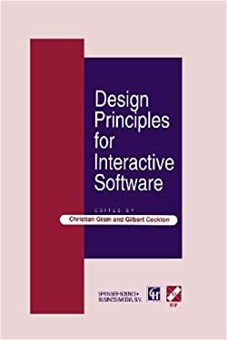 Design Principles For Interactive Software