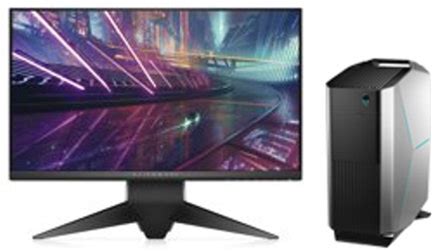 Alienware Bundle: Alienware 25 Inch Gaming Monitor, Aw2518h & Alienware Aurora Gaming Desktop Intel Core i7 8700, Nvidia Geforce GTX 1070, 16Gb Ram,