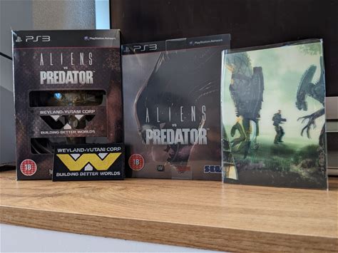 Alien Vs. Predator Hunter Collector's Edition Playstation 3, Steelbook SEALED