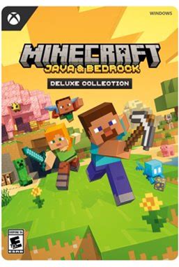 Minecraft: Java & Bedrock Deluxe Collection A€" Windows [Digital]