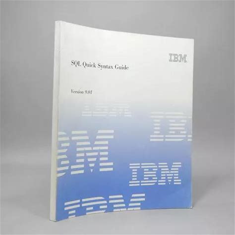 Sql Quick Syntax Guide Sin Datos Informix 1997 Blanda Usado Sin Datos. [Used - Very Good] [Softcover]