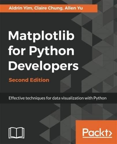 MATPLOTLIB FOR PYTHON DEVELOPERS: EFFECTIVE TECHNIQUES FOR By Aldrin Yim NEW