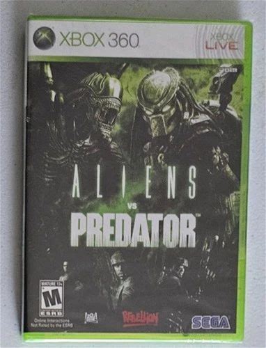 Alien Vs. Predator (Microsoft Xbox 360, 2010) Brand New & Factory Sealed!