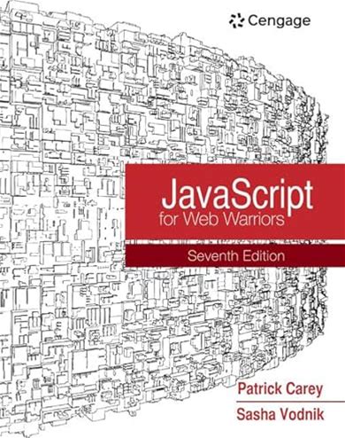 Javascript For Web Warriors (Mindtap Course List) Carey, Patrick Vodnik, Sasha [New] [Softcover]