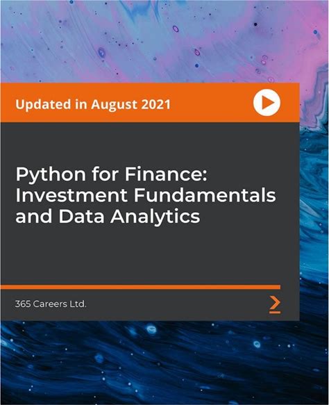 Python For Finance: Investment Fundamentals And Data Analytics 1st Edition A€" Pdf/Epub Version Downloadable