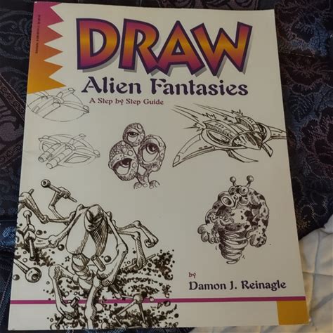 Draw Alien Fantasies A Step By Step Guide | Color: White | Size: Osbb