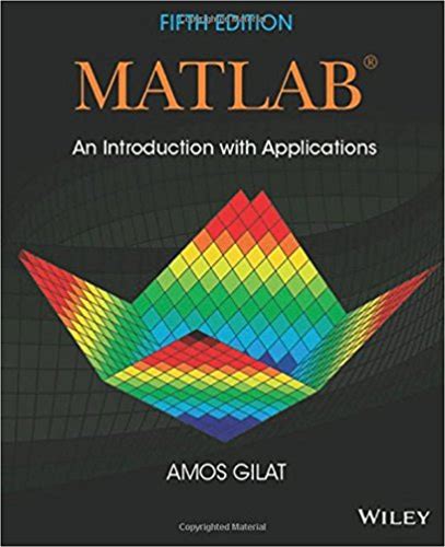 Matlab An Introduction With Applications 5th Edition