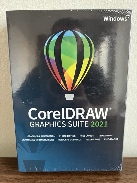 Coreldraw Graphics Suite 2021 For Windows. Brand New & Factory Sealed!