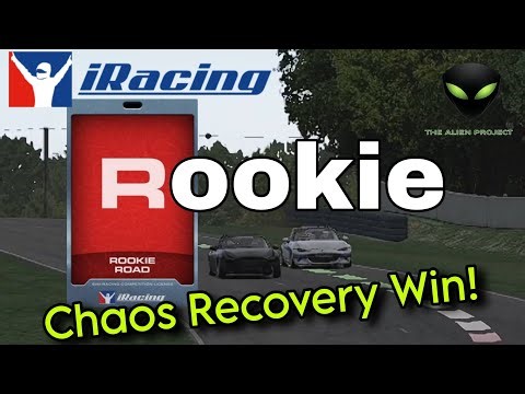 My first iRacing win! Global Mazda MX5 Cup.