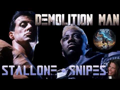 DEMOLITION MAN MOVIE STALLONE SNIPES TALK BOBA JO SHOW E130