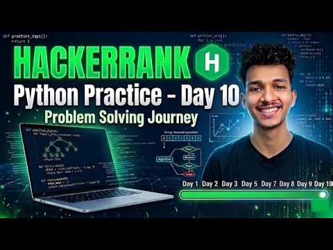 HackerRank Python Practice Day 10
