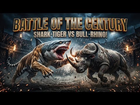 ULTIMATE AI MONSTER BATTLES: Who is the Apex Predator? 🧬🦍🐊 (4K)