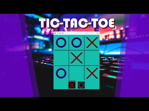 Tic-Tac-Toe Game [Python - Pygame]
