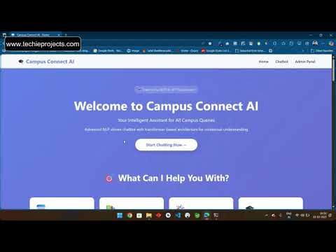Build your own chatbot using Python 🤖 | College Chatbot using AI 🔥