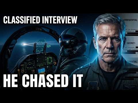 Former USAF serviceman disclosed the classified interview with a pilot who chased an alien craft