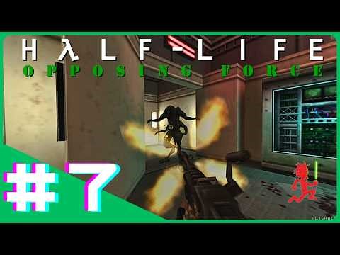 🌀HALF LIFE: OPPOSING FORCE | Part 7 | Strap In! TELEPORTING IN AND OUT OF XEN Madness!