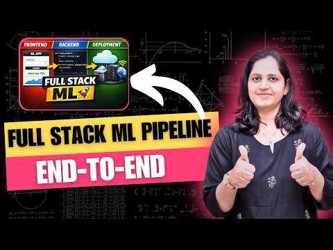 Full Stack ML Project | API, Frontend, Model & Deployment Explained