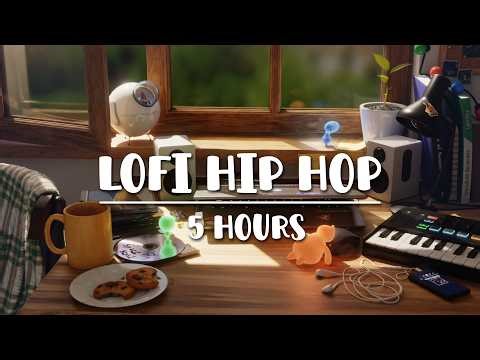 Alien Morning Studio 🛸 • Lofi Hip Hop Beats • Music to Relax & Create [5 HOURS]