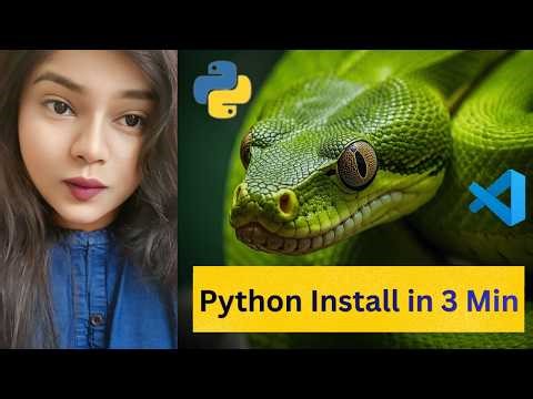 Install Python & VS Code in 3 minutes (2026)