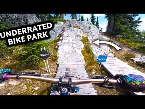 There are some Spicy Jumps at this Rocky Bike Park!