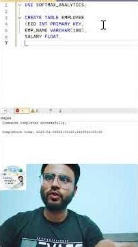 Day 2 – Create Table 🔥 SQL from scratch → Interview level