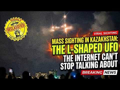 Mass Sighting in Kazakhstan: The L-Shaped UFO the Internet Can't Stop Talking About 🛸