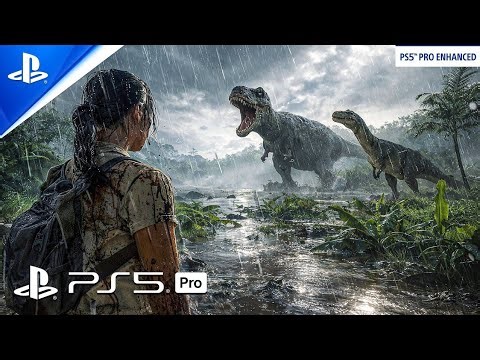Jurassic Park: Survival Gameplay - New Horror Stealth Game (First Look)