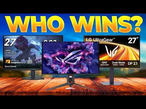 Top 10 Gaming Monitors 2026 | 1440p, OLED & High Refresh Rate