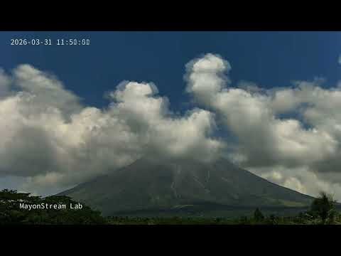 Mayon Volcano [Node 2 IR Camera]: 24-Hour Time-lapse [300x Speed] - March 31, 2026