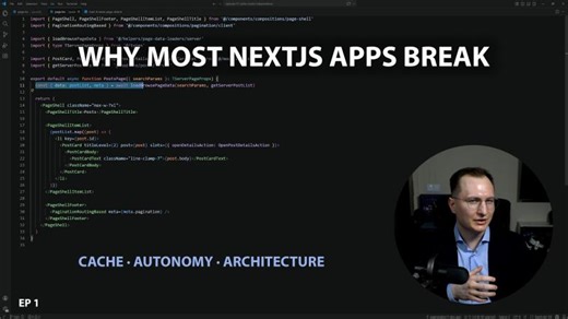 Why Most Next.js Apps Break | Cache, Autonomy, and Frontend Architecture | Ep. 1 | Yauheni Zalenski