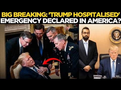 LIVE | White House LOCKDOWN Sparks TRUMP Hospitalization Rumors AFTER Miller’s Panic POST! | US News