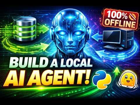 I Built a 100% Local AI Agent (No Internet Needed) | Qwen2 + Python Tutorial